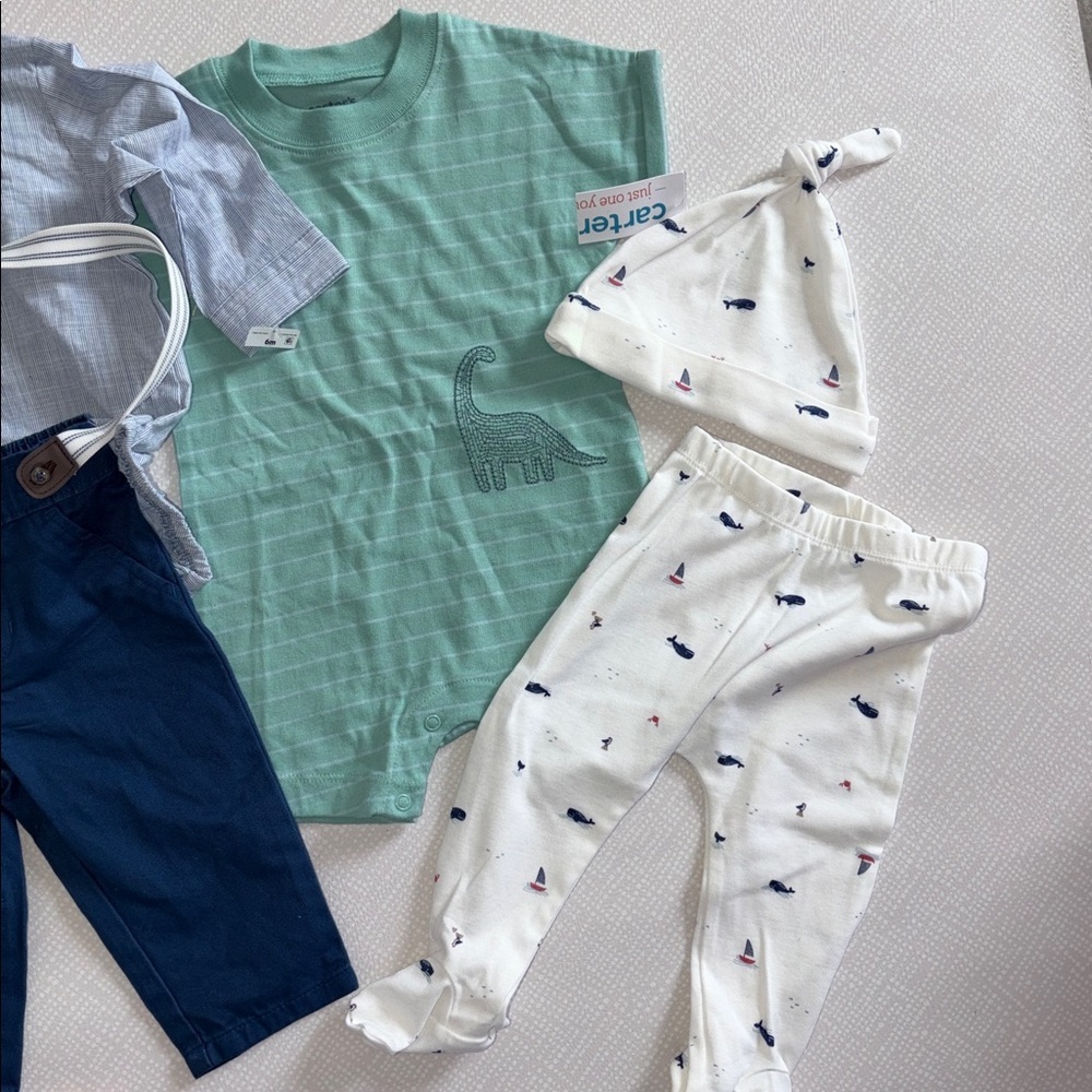 Lot of New Carter's Kids Boys Outfits - Picture 4 of 10